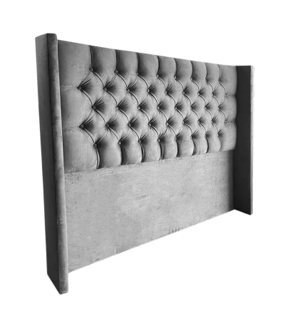 Respaldo de Cama Capitoné con Brazos a Piso