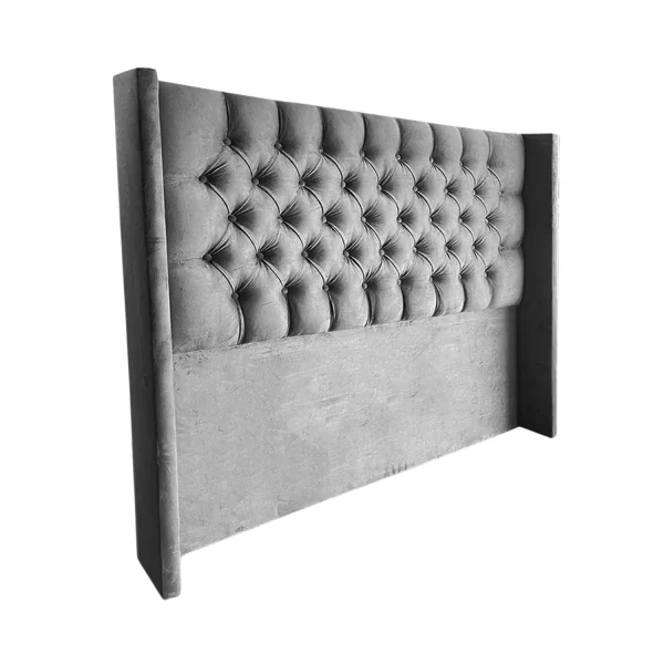 Respaldo de Cama Capitoné con Brazos a Piso