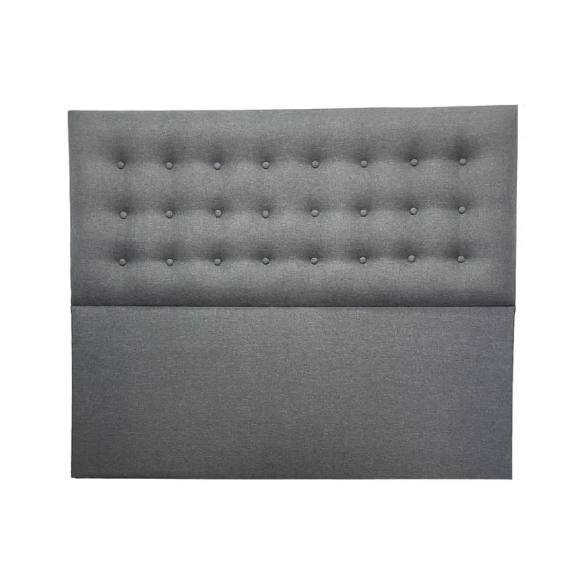 Respaldo de Cama con Botones a Piso