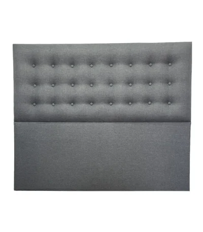 Respaldo de Cama con Botones a Piso