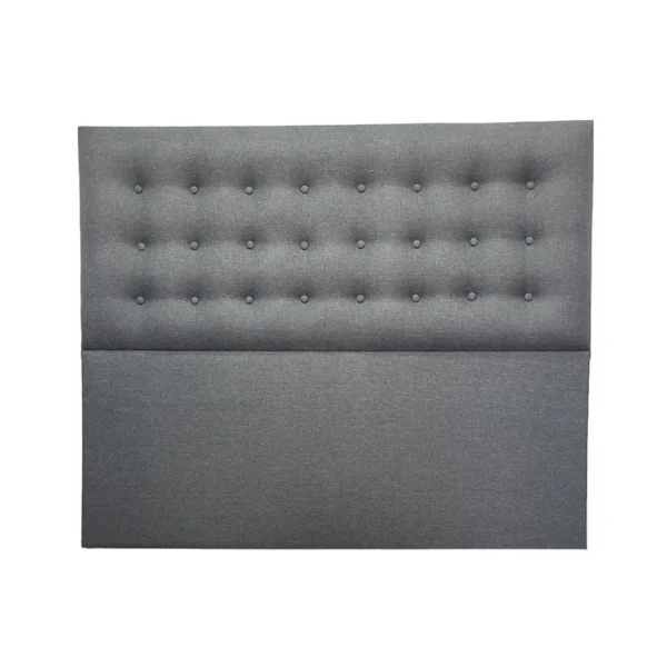 Respaldo de Cama con Botones a Piso